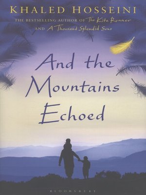 cover image of And the mountains echoed